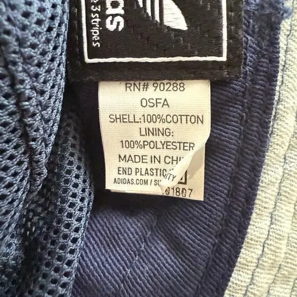 Adidas Blue Denim Unisex Originals Bucket Hat - Picture 6 of 11